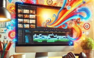 montaz filmu promocyjnego